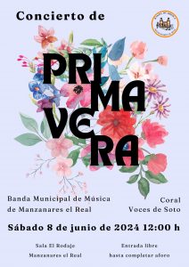 Comcierto de Primavera en Manzanares el Real @ Sala El Rodaje